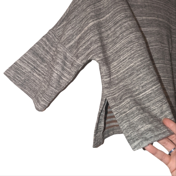 Derek Lam 10 Crosby Neiman Oversized Crew Neck Cropped Knit Sweater Top Small - Picture 6 of 12